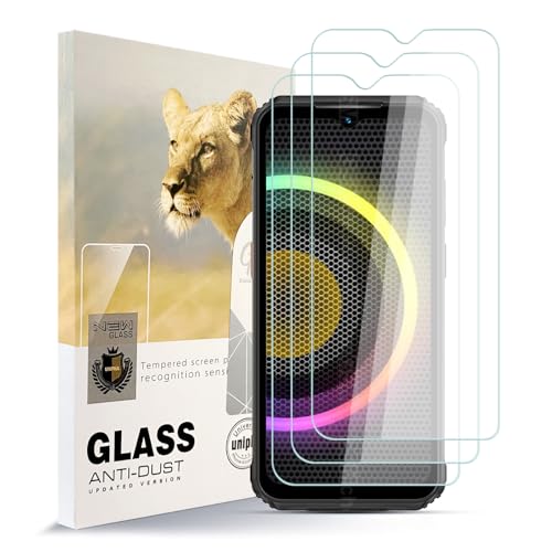 AYSOW Gehärtetes Glas Bildschirmschutz für Ulefone Armor 21, Premium-Glas 0,3mm 9H Härte 2.5D Film, Anti-Kratzer, Einfache Installation, Bildschirmschutz für Ulefone Armor 21[Packung mit 3] von AYSOW