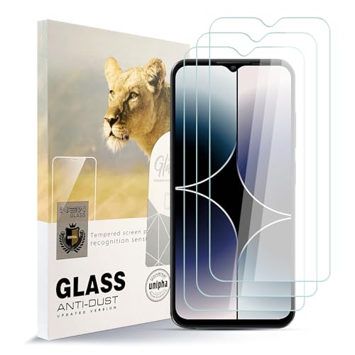 AYSOW Gehärtetes Glas Bildschirmschutz für Ulefone Note 16 Pro, Premium-Glas 0,3mm 9H Härte 2.5D Film, Anti-Kratzer, Einfache Installation, Bildschirmschutz für Ulefone Note 16 Pro[Packung mit 3] von AYSOW