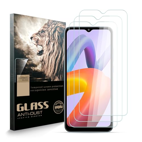 AYSOW Gehärtetes Glas Bildschirmschutz für Xiaomi Redmi A2, Premium-Glas 0,3mm 9H Härte 2.5D Film, Anti-Kratzer, Einfache Installation, Bildschirmschutz für Xiaomi Redmi A2[Packung mit 3] von AYSOW