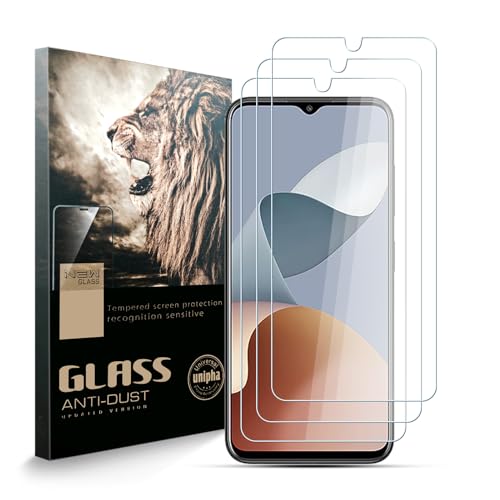 AYSOW Gehärtetes Glas Bildschirmschutz für ZTE Blade A73, Premium-Glas 0,3mm 9H Härte 2.5D Film, Anti-Kratzer, Einfache Installation, Bildschirmschutz für ZTE Blade A73[Packung mit 3] von AYSOW