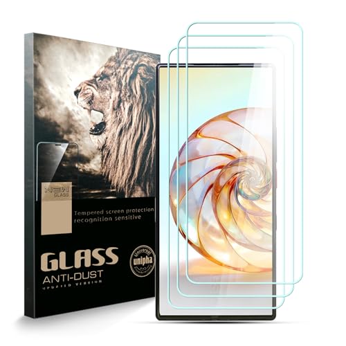AYSOW Gehärtetes Glas Bildschirmschutz für ZTE nubia Z60 Ultra, Premium-Glas 0,3mm 9H Härte 2.5D Film, Anti-Kratzer, Einfache Installation, Bildschirmschutz für ZTE nubia Z60 Ultra[Packung mit 3] von AYSOW