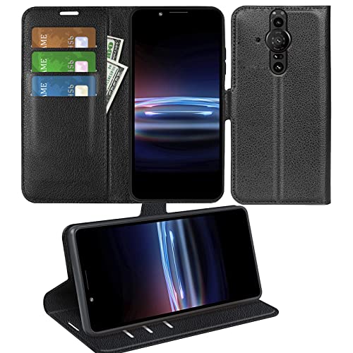 AYSOW Handyhülle für Sony Xperia PRO-I, Premium Leder Faltbare Handy Schutzhülle mit Kartenfach und Standfunktion, Stoßfeste Handyhülle für Sony Xperia PRO-I AYSOW Handyhülle für Sony Xperia PRO-I, Premium Leder Faltbare Handy Schutzhülle mit Kartenfach und Standfunktion, Stoßfeste Handyhülle für Sony Xperia PRO-I von AYSOW