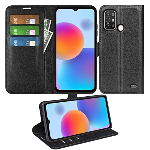 AYSOW Handyhülle für ZTE Blade A52, Premium Leder Faltbare Handy Schutzhülle mit Kartenfach und Standfunktion, Stoßfeste Handyhülle für ZTE Blade A52 AYSOW Handyhülle für ZTE Blade A52, Premium Leder Faltbare Handy Schutzhülle mit Kartenfach und Standfunktion, Stoßfeste Handyhülle für ZTE Blade A52 von AYSOW