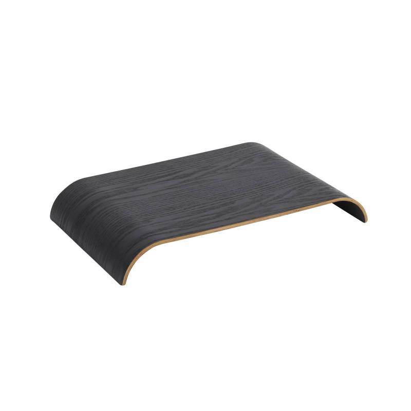 AYTM Tablett Curva, schwarz, 41 x 25 x 5 cm, Holz von AYTM