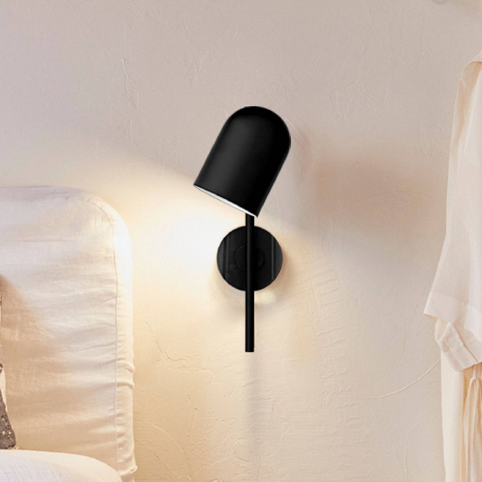 AYTM Wandleuchte Luceo, schwarz, mit Stecker AYTM Wandleuchte Luceo, schwarz, mit Stecker von AYTM