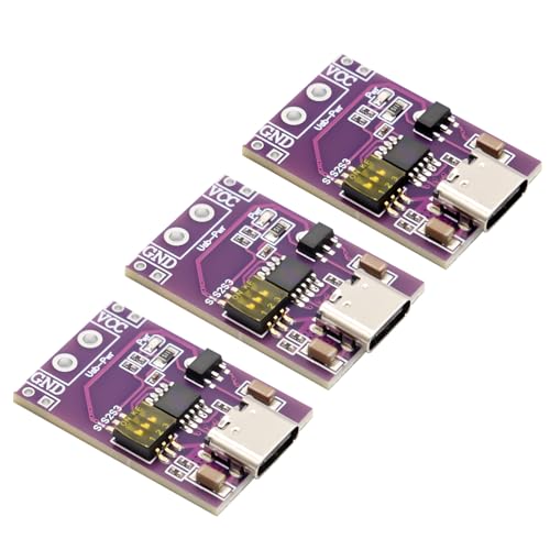 AYWHP 3 PCS PD/QC/AFC Schnelllade PCB Täuschungsauslösermodul, Schnelllade Täuschungsauslöser unterstützt Festspannungsausgang 5 V, 9 V, 12 V, 15 V, 20 V von AYWHP