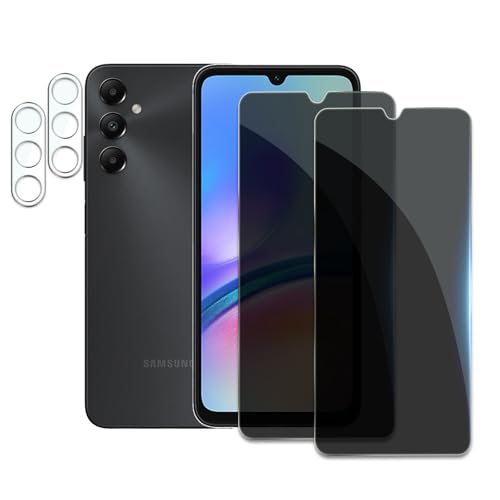 2 Stück Sichtschutz für Samsung Galaxy A05S mit 2 Stück Kameraschutz, Anti-Spähen Privatsphäre Schutzfolie,Anti-Spy Panzer Schutz Glas Folie, HD Blickschutzfolie, 9H Härte, Anti-Kratzer 2 Stück Sichtschutz für Samsung Galaxy A05S mit 2 Stück Kameraschutz, Anti-Spähen Privatsphäre Schutzfolie,Anti-Spy Panzer Schutz Glas Folie, HD Blickschutzfolie, 9H Härte, Anti-Kratzer von AYWLPP