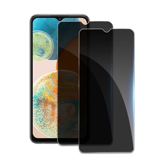 2 Stück Sichtschutz für Samsung Galaxy A23, Anti-Spähen Privatsphäre Schutzfolie,Anti-Spy Panzer Schutz Glas Folie, HD Blickschutzfolie, 9H Härte, Anti-Kratzer, Bläschenfrei von AYWLPP