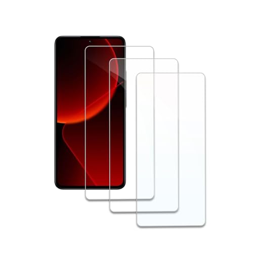 3 Stück Schutzfolie für Xiaomi 13T Pro/13T, HD Displayschutzfolie, Panzer Schutz Glas, Gehärtetes Glas Displayschutz, 9H Härte, Hat Keinen Einfluss auf die Hülle, Anti-Kratzen, Anti-Öl von AYWLPP