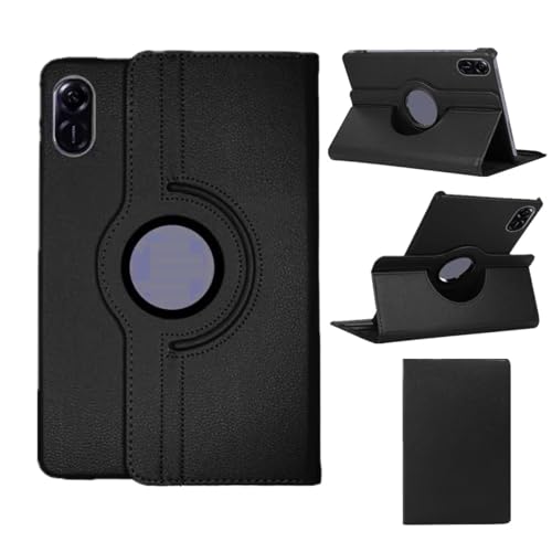 AYXYYDS Drehbare Hülle für Redmi Pad SE 11 Zoll Tablet 2023, 360 Grad drehbarer Ständer Schutzhülle für Xiaomi Redmi Pad SE Tablet (Black) von AYXYYDS