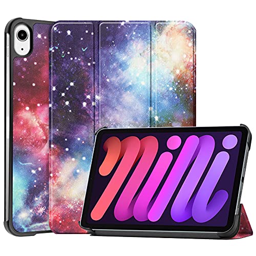 AYXYYDS Hülle Compatible with Ipad Mini 7 (8.3 Inch) Tablet 2024, Schutzhülle Ultradünne PU Leder mit Standfunktion und Auto Schlaf/Wach von AYXYYDS