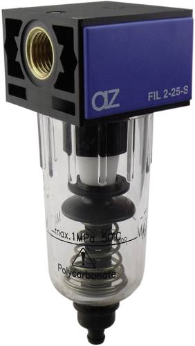 AZ Pneumatik 16.002.3 Druckluftfilter 1/4  Betriebsdruck (max.) 10 bar von AZ Pneumatik