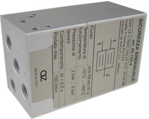 AZ Pneumatik Sicherheitsventil AZ08.156.04 Innengewinde: 1/8 1St. AZ Pneumatik Sicherheitsventil AZ08.156.04 Innengewinde: 1/8 1St. von AZ Pneumatik