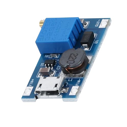 AZ-Delivery 2A DC-DC Boost Step-Up Wandler, MicroUSB – Universeller Spannungsregler, 2V-24V zu 5V-28V, für MT3608 – Idealer Spannungswandler und Spannungsstabilisator für vielfältige Anwendungen AZ-Delivery 2A DC-DC Boost Step-Up Wandler, MicroUSB – Universeller Spannungsregler, 2V-24V zu 5V-28V, für MT3608 – Idealer Spannungswandler und Spannungsstabilisator für vielfältige Anwendungen von AZDelivery
