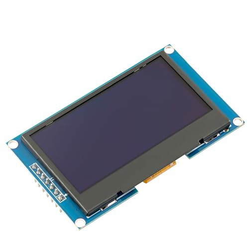 AZDelivery 2,42" 128X64-OLED-Anzeigemodul SPI - 2.42 Zoll OLED Bildschirm kompatibel mit Arduino UNO R3 - Grüne Schrift OLED von AZDelivery