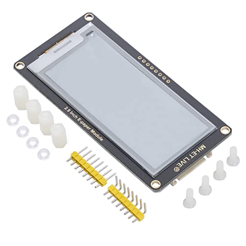 AZDelivery 2,9 Zoll ePaper Display Modul, 296x128 e-Ink Display Modul, geringer Stromverbrauch, SPI Unterstützung, kompatibel mit Control Boards und 3.3V/5V MCU Schnittstelle von AZDelivery