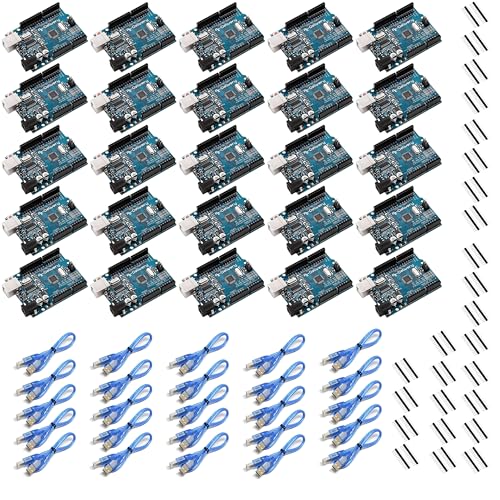 AZDelivery 25 x Mikrocontroller Board AZ-ATmega328-Board mit USB-Kabel inklusive E-Book! von AZDelivery