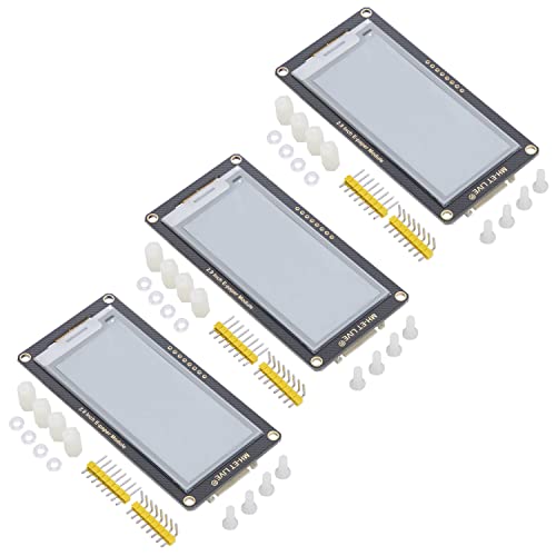 AZDelivery 3 x "2,9 Zoll ePaper Display Modul, 296x128 e-Ink Display Modul, geringer Stromverbrauch, SPI Unterstützung, kompatibel mit Control Boards und 3.3V/5V MCU Schnittstelle von AZDelivery