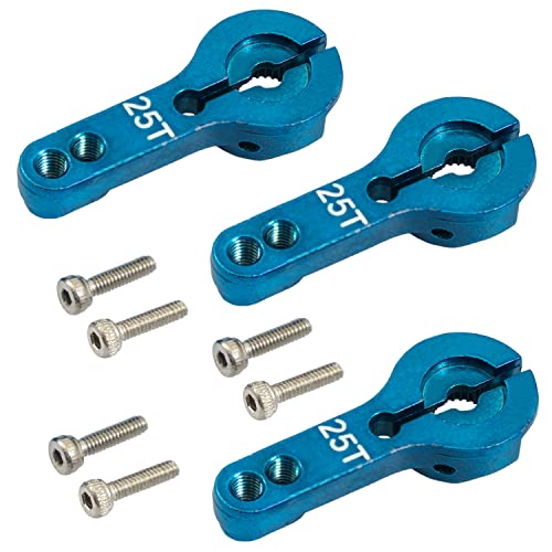 AZDelivery 3 x Aluminium 25T Servoarm Horn für HD Servo MG995 MG996R MG946 RED | RC Servo Arm RC Zubehör für die meisten RC Modellautos | Metall Servo Horn Arm mit Ersatz-Schraube AZDelivery 3 x Aluminium 25T Servoarm Horn für HD Servo MG995 MG996R MG946 RED | RC Servo Arm RC Zubehör für die meisten RC Modellautos | Metall Servo Horn Arm mit Ersatz-Schraube von AZDelivery