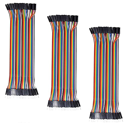 AZDelivery 3 x Jumper Wire Kabel 40 STK. je 20 cm F2M Female to Male kompatibel mit Arduino und Raspberry Pi Breadboard von AZDelivery
