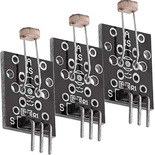 AZDelivery 3 x KY-018 LDR Lichtsensor mit Fotowiderstand Helligkeitssensor Diode kompatibel mit Arduino und Raspberry Pi inklusive eBook! AZDelivery 3 x KY-018 LDR Lichtsensor mit Fotowiderstand Helligkeitssensor Diode kompatibel mit Arduino und Raspberry Pi inklusive eBook! von AZDelivery
