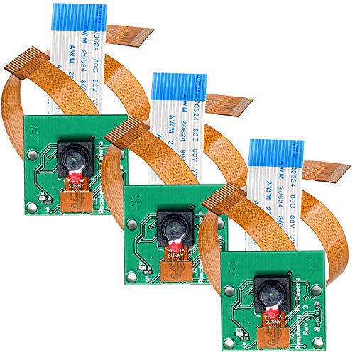 AZDelivery 3 x Kamera mit 15cm Flexkabel für Raspberry Pi und 30cm Flexkabel für Raspberry Pi Zero mit Gratis Ebook! AZDelivery 3 x Kamera mit 15cm Flexkabel für Raspberry Pi und 30cm Flexkabel für Raspberry Pi Zero mit Gratis Ebook! von AZDelivery