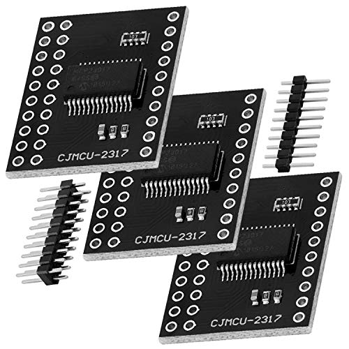 AZDelivery 3 x MCP23017 Port Expander 16-Bit-I/O Bidirektional Expander mit I2C Serieller Schnittstelle kompatibel mit Arduino inklusive E-Book! von AZDelivery