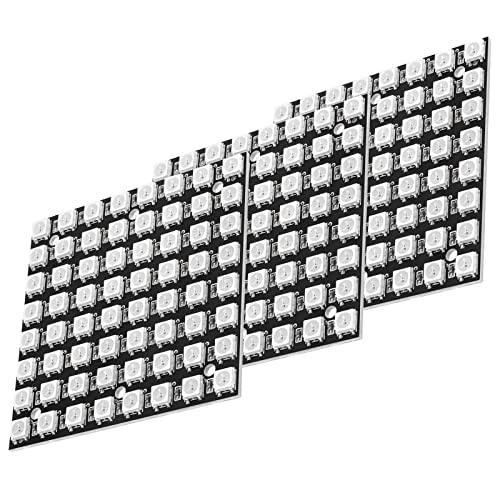 AZDelivery 3 x U 64 LED Matrix Panel CJMCU-8x8 Modul kompatibel mit Arduino und Raspberry Pi inklusive E-Book! von AZDelivery