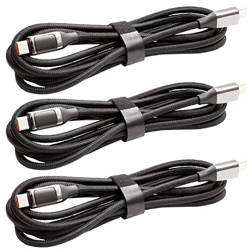 AZDelivery 3 x USB Kabel Typ USBC zu USB Schnellladekabel USB C 100W PD Schnellladekabel Kabel für Macbook Xiaomi Samsung Typ-C USB C Kabel 2M 5A mit eMarker Chip AZDelivery 3 x USB Kabel Typ USBC zu USB Schnellladekabel USB C 100W PD Schnellladekabel Kabel für Macbook Xiaomi Samsung Typ-C USB C Kabel 2M 5A mit eMarker Chip von AZDelivery