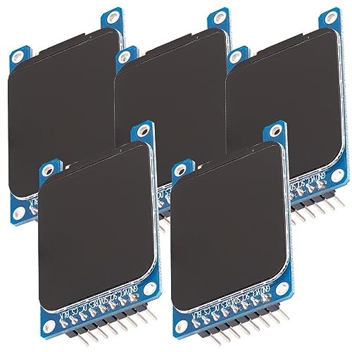 AZDelivery 5 x 1,69-Zoll-TFT-Display mit 240 x 280 Auflösung, ST7789V2-Treiber - abgerundete Ecken und SPI-Schnittstelle - Perfekt für Mikrocontroller-Projekte von AZDelivery