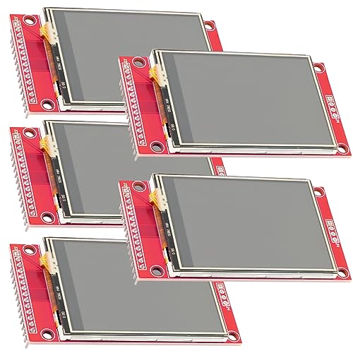 AZDelivery 5 x 2.4 Zoll LCD TFT Touch Display - Kompatibel mit Arduino und Raspberry Pi - 320 x 240 Auflösung, ILI9341 Treiber, SPI Schnittstelle von AZDelivery