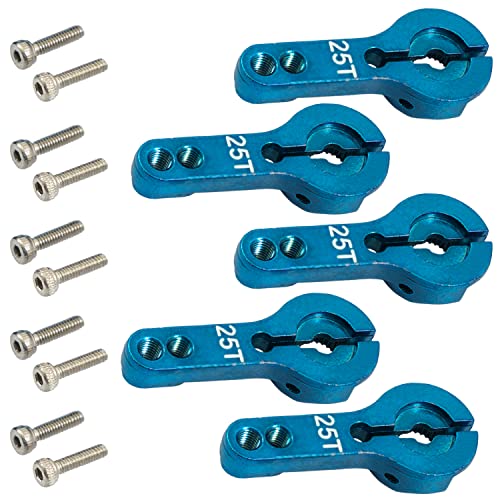 AZDelivery 5 x Aluminium 25T Servoarm Horn für HD Servo MG995 MG996R MG946 RED | RC Servo Arm RC Zubehör für die meisten RC Modellautos | Metall Servo Horn Arm mit Ersatz-Schraube AZDelivery 5 x Aluminium 25T Servoarm Horn für HD Servo MG995 MG996R MG946 RED | RC Servo Arm RC Zubehör für die meisten RC Modellautos | Metall Servo Horn Arm mit Ersatz-Schraube von AZDelivery