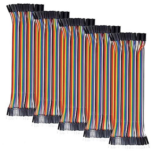 AZDelivery 5 x Jumper Wire Kabel 40 STK je 20 cm F2M Female to Male kompatibel mit Arduino und Raspberry Pi Breadboard von AZDelivery