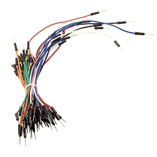 AZDelivery 65Stk. Jumper Wire Kabel Steckbrücken kompatibel mit Arduino, Breadboard und Steckbrett inklusive E-Book! von AZDelivery