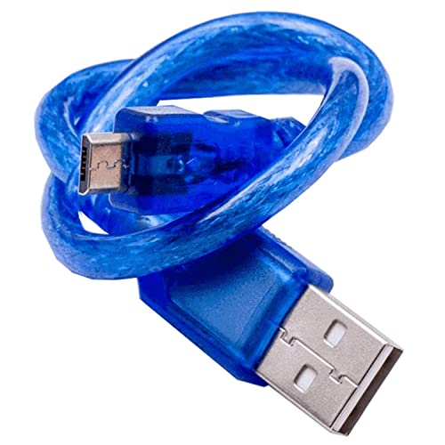 AZDelivery Blaues USB Kabel für USB A auf USB Micro B, mit USB 2.0 von AZDelivery