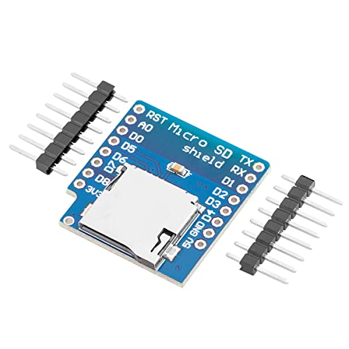 AZDelivery D1 Mini Micro SD TF Karte Micro SD Karten Shield für D1 Mini Kompatibel mit Arduino von AZDelivery