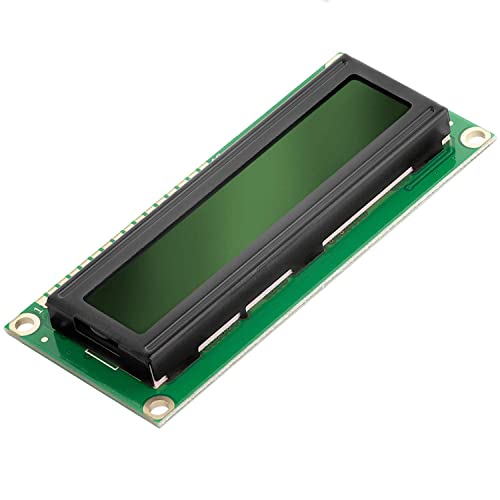 AZDelivery HD44780 1602 LCD Modul Display 2x16 Zeichen mit grünem Hintergrund und schwarzen Zeichen kompatibel mit Arduino und Raspberry Pi inklusive E-Book! von AZDelivery