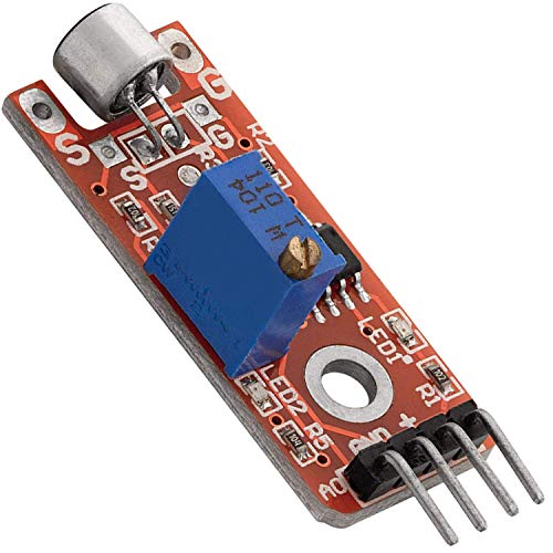 AZDelivery KY-038 Mikrofon Klangerfassungsmodul Voice-Ton Sensor kompatibel mit Arduino inklusive E-Book! von AZDelivery