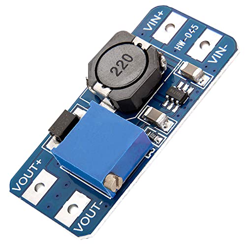 AZDelivery MT3608 DC-DC Netzteil Adapter Step up Modul kompatibel mit Arduino inklusive eBook! von AZDelivery