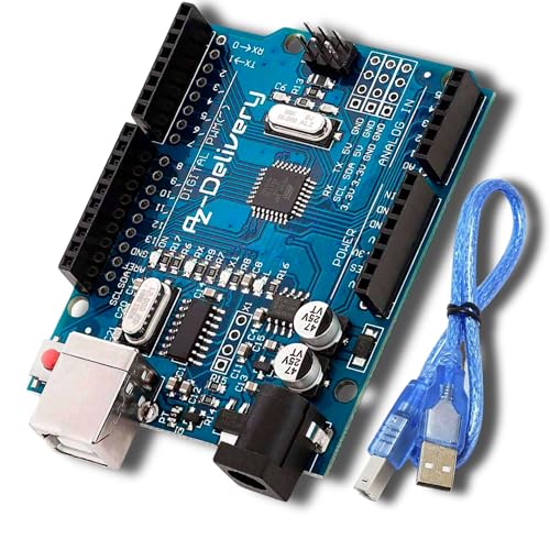 AZDelivery Mikrocontroller Board AZ-ATmega328-Board mit USB-Kabel inklusive E-Book! von AZDelivery