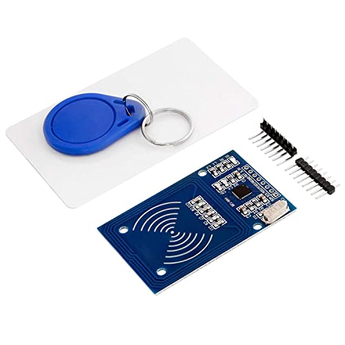 AZDelivery RFID Kit RC522 mit Reader, Chip und Card 13,56MHz SPI kompatibel mit Arduino und Raspberry Pi inklusive E-Book! von AZDelivery