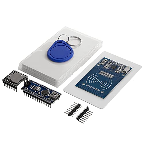 AZDelivery TonUINO Set (Mp3 Player, AZ-ATmega328-Board, RFID Kit und 13,56 MHz RFID Karten) kompatibel mit Arduino inklusive E-Book! von AZDelivery