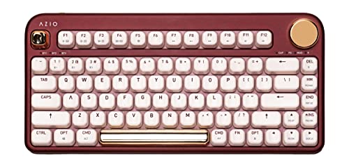 Azio Izo Kabellose Bluetooth-Tastatur, Rosa von AZIO