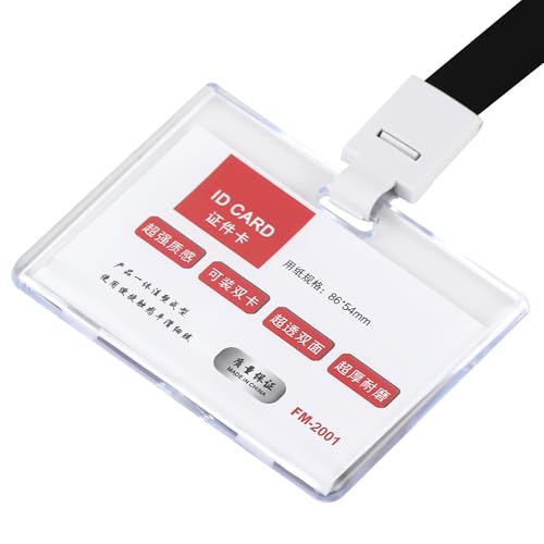 AZKEEGREY 30 Stück Transparent Ausweishülle mit Hebeseil, Acryl Ausweishalter Kartenhalter Ausweis für Personalausweis 86 x 54mm AZKEEGREY 30 Stück Transparent Ausweishülle mit Hebeseil, Acryl Ausweishalter Kartenhalter Ausweis für Personalausweis 86 x 54mm von AZKEEGREY
