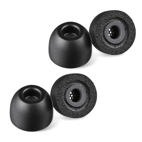 AZLA Foamax Standard (M) Schaumstoff-Ohrstöpsel, Memory-Schaum-Ohrstöpsel, Ohrstöpsel für kabellose Kopfhörer, Geräuschunterdrückung, Ersatzspitzen kompatibel mit Sony, Beats, Samsung, Skullcandy, von AZLA