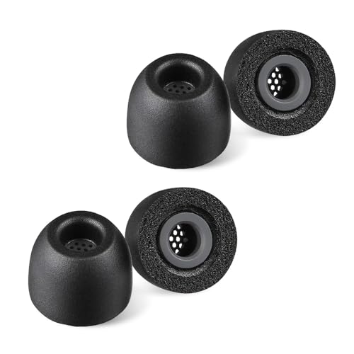 AZLA Foamax Standard (MS), Schaumstoff-Ohrstöpsel, Memory-Schaum-Ohrstöpsel für kabellose Kopfhörer, Geräuschunterdrückung, Ersatzspitzen kompatibel mit Sony, Beats, Samsung, Skullcandy von AZLA