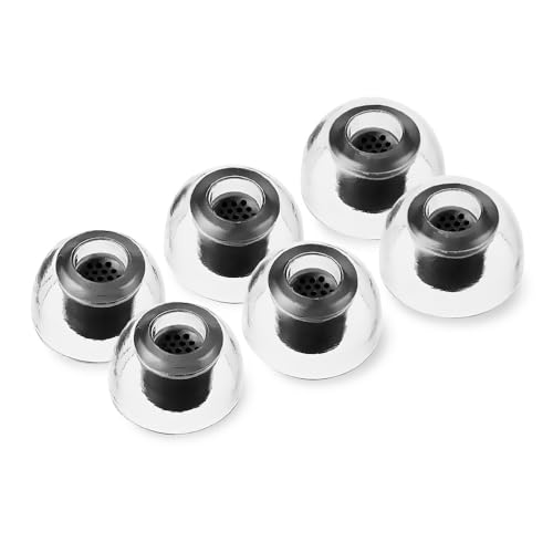 AZLA SednaEarfit XELASTEC 2 (M/ML/L) – Ohrstöpsel für kabellose Kopfhörer – Geräuschunterdrückung Ohrstöpsel – Ohrstöpsel kompatibel mit Sony, Samsung, Beats, JLab, Skullcandy, Sennheiser von AZLA
