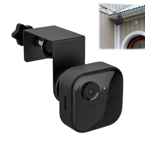 AZURAOKEY Dachrinnen-/Türhalterung für Blink XT2/XT & Blink Outdoor/Indoor Kamera (4. / 3. Generation), 360° verstellbare Clip-Klemmhalterung, Diebstahlschutz, Sicherheitskamera, Montagezubehör, ohne von AZURAOKEY