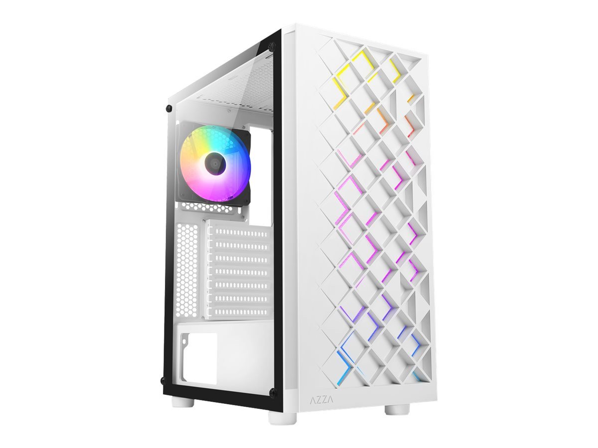 AZZA PC-Gehäuse AZZA Geh Midi ATX Spectra 280W tempered Glass ARGB von AZZA