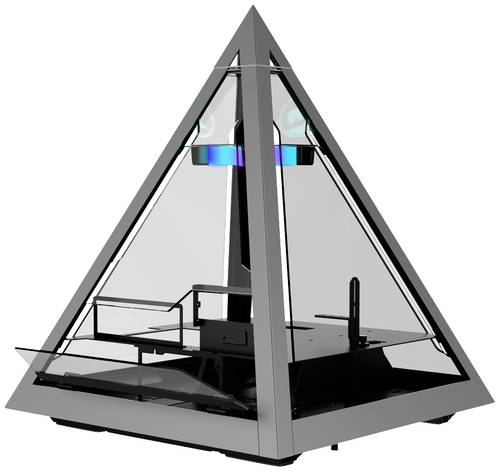 AZZA Pyramid 804 Tower PC-Gehäuse Schwarz, Grau, Transparent AZZA Pyramid 804 Tower PC-Gehäuse Schwarz, Grau, Transparent von AZZA